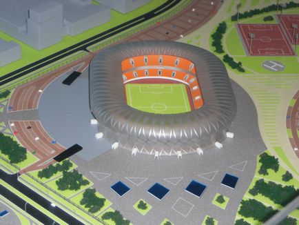 Cum se face un mock-up stadion - monumente istorice din Ekaterinburg, adrese