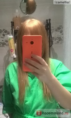 Keratin de îndreptare a părului (keratation) - 