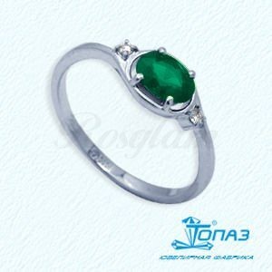Klasszikus gyűrű természetes smaragd és gyémánt, hogy megvásárolja a katalógusban ékszerek