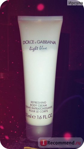 Cream dolce test - dolce - Készítette: light blue - kellemes illatú és selymes bőr