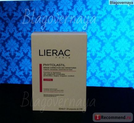 Cremă împotriva amprentelor de amprente de amprente pentru prevenirea și eliminarea lierac - 