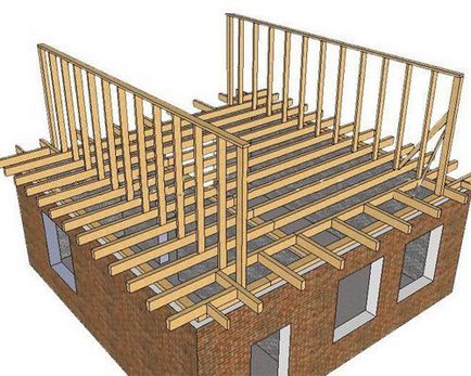 Constructii mansarde pe acoperis, auto-izolate