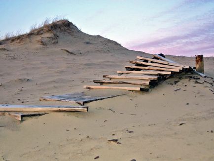 Curonian Spit în Kaliningrad fotografie a parcului național, odihnă și dans