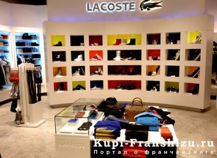Lacoste, Lacoste Moszkva - az egyik legnépszerűbb ruhaüzlet lacoste, lacoste, férfi