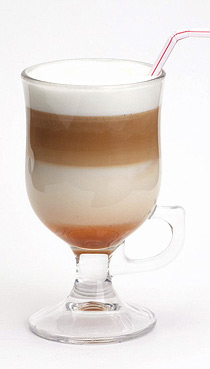 Latte, latte macchiato és ír latte, a blog kávé