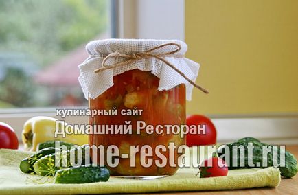 Лечо з огірків на зиму рецепт з фото - домашній ресторан