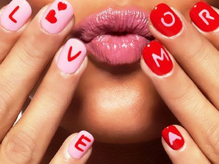 A szeretet ... az ötlet egy szép manikűr Valentin nap (manikűr) A szeretet ... az ötlet egy szép manikűr Valentin napra