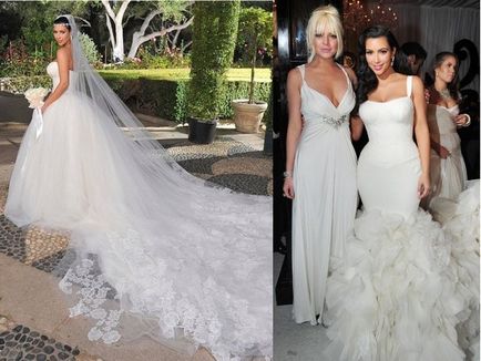 A legjobb esküvői ruhák hollywoodi hírességek, női magazin