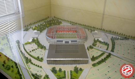 Mock-up-ul stadionului de fotbal de către sine - wo rmd