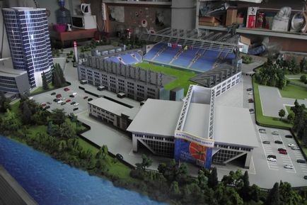 Mock-up-ul stadionului de fotbal de către sine - wo rmd