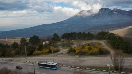 Traseu distanța simferopol - yalta