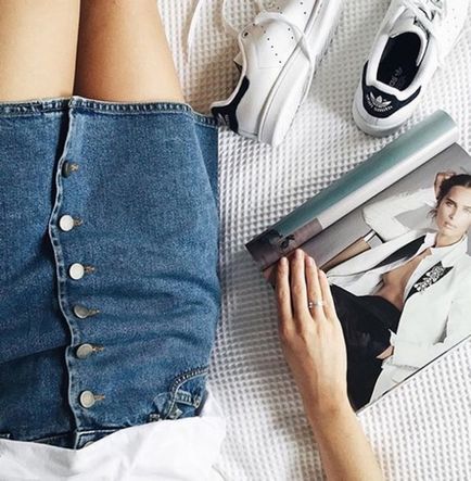 Модна джинсова спідниця для жінок, з чим носити моделі міні, міді, олівець і трапеція, класичні