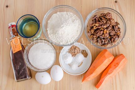 Морквяний кекс рецепт з фото, чарівна