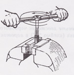 Нарізування внутрішньої різьби в трубах і сполучних деталях ручним способом