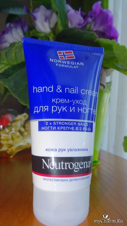 Intenzív ellátás a kéz és a körmök Neutrogena - Neutrogena krém ellátás - Norwegian Formula - Hand