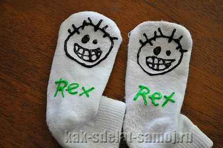 Незвичайні шкарпетки для дітей, як зробити самій