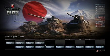 Нова нація зустрічайте японські танки!