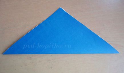 Origami pasăre de hârtie pentru copii 7-8-9 ani, pas cu pas cu o fotografie