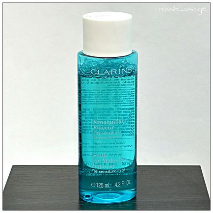 Feedback despre clarins soothing eye makeup remover lotion