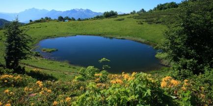 Lake mirror (Sochi) - descriere, fotografii, cum să ajungi acolo și