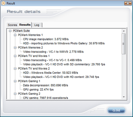 Pcmark vantage - un nou test cuprinzător de performanță a sistemului