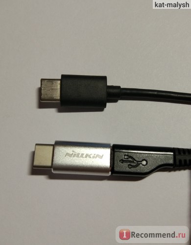 Adaptorul nillkin este micro pentru tip-c - 