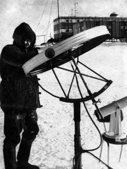 Primele zboruri peste Antarctica în 1980