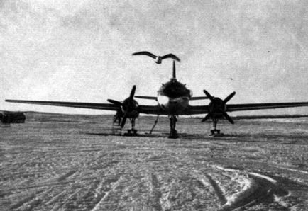 Az első járat az Antarktisz felett 1980-ban és Treshnikov