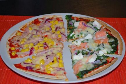 Піца на лаваші або лінива піца рецепт, інгредієнти для начинки