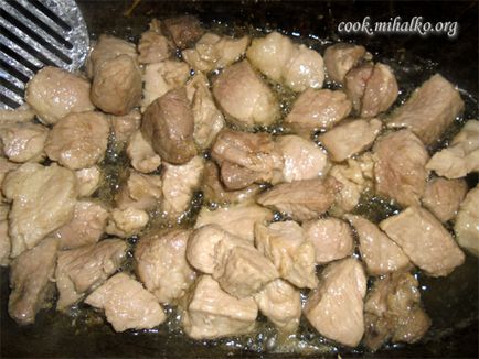 Pilaf din carne de porc - rețete simple
