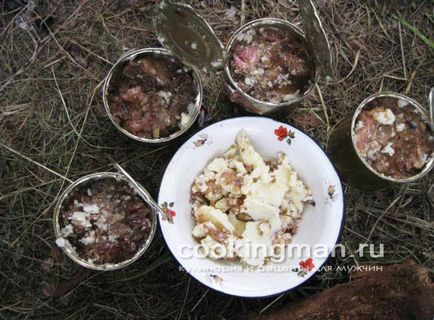 Плов з тушонки - кулінарія для чоловіків