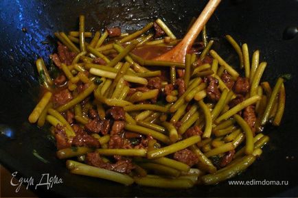 Frunze de usturoi cu reteta de carne 👌 cu fotografie turn-based, mânca acasă rețete de la Julia Vysotsky