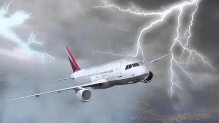De ce fulgerul nu poate face rău unui avion care zboară
