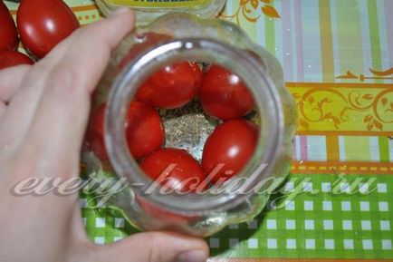 Tomate în cehă pentru iarnă, rețetă