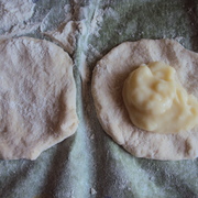 Пончики з ванільним кремом рецепт з фотографіями