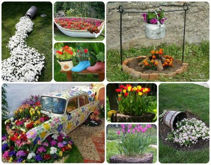 Exemple și sfaturi pentru crearea de paturi de flori pentru propria dvs. vilă