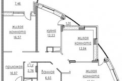 Exemplu de reparare cosmetică a unui apartament cu 3 camere