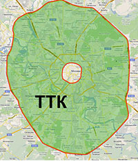 Пропуск на третє транспортне кільце в Москві, пропуск ТТК недорого
