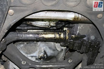 Reparați motorul Volkswagen touareg cu îndepărtarea, eliminarea scurgerilor de ulei