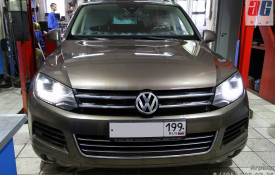 Reparați motorul Volkswagen touareg cu îndepărtarea, eliminarea scurgerilor de ulei