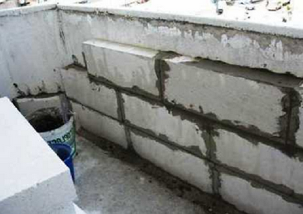 Repararea și consolidarea parapetului cu mâinile proprii, din care puteți face un garaj de balcon sau
