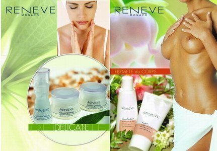 Reneve - cosmetice profesionale de la Monaco, cumpără cosmetice