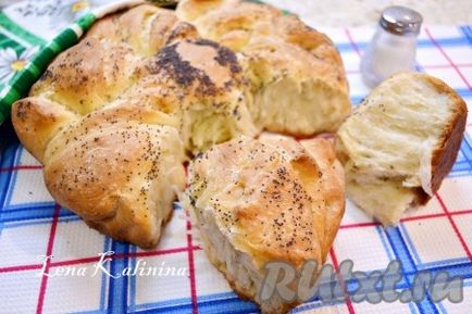 Рецепт хліба з часником в духовці - рецепт з фото