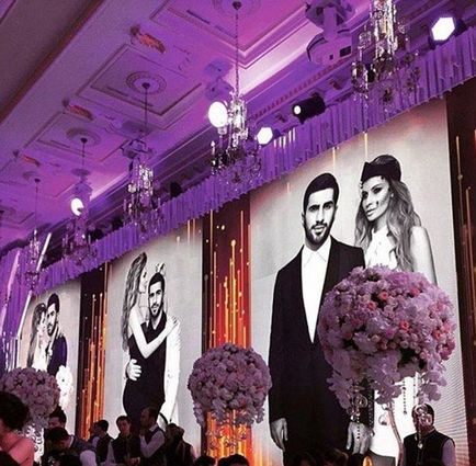 Nunta de lux a fiului oligarhului armean costa 2 milioane de dolari (22 fotografii)