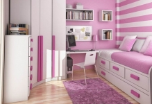Рожеві шпалери в інтер'єрі фото, які підійдуть, фон і поєднання кольорів, біло-рожеві в кімнату