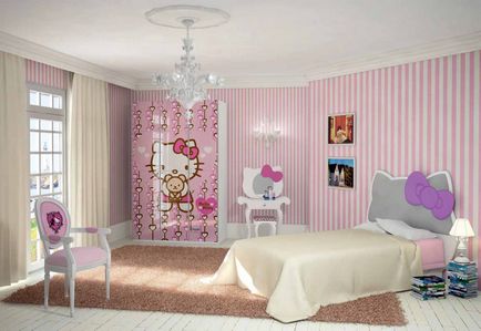 Pink tapéta a belső képek, amelyek alkalmasak, és a háttér színkombinációk, fehér-rózsaszín egy szoba (pink tapéta) Pink tapéta a belső képek, amelyek alkalmasak, és a háttér színkombinációk, fehér és rózsaszín szobában