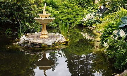 Садові фонтани для саду і дачі - типи і фото