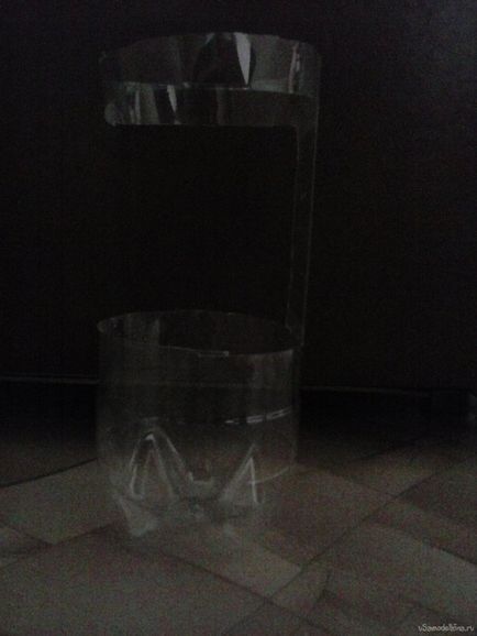 Cățușă de casă din sticlă de plastic