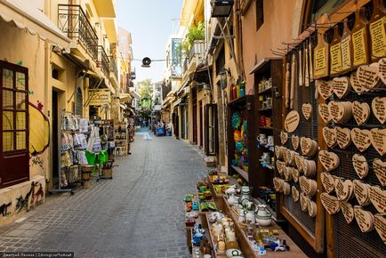 Shopping în Creta și în Khania