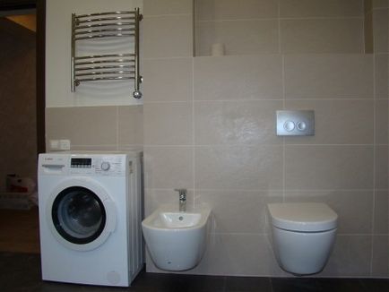 Sisteme de instalare a unui vas de toaletă, plusuri, instalarea unui vas de toaletă cu pandantiv